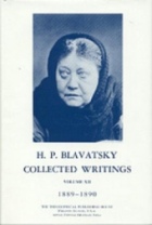 Cover volume 12 Blavatsky Collected Writings